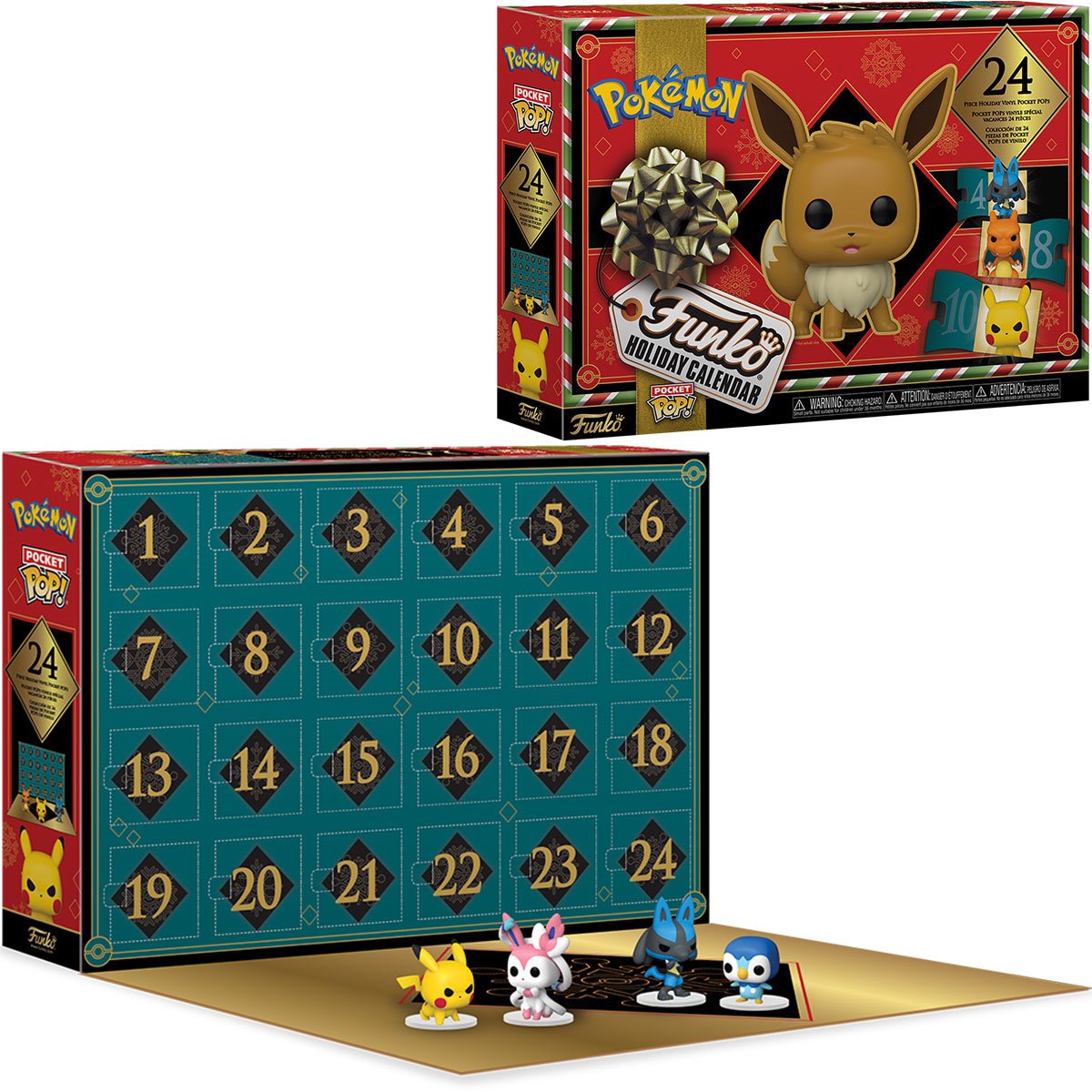 Funko Holiday Advent Calendar: Pokemon 2023 (24 figures included) – FYE