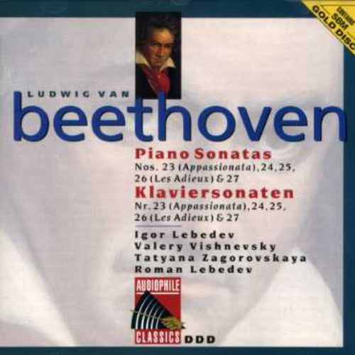 Beethoven/ Igor Lebedev / Valery Vishnevsky - Beethoven: Pno Sonatas Nos 23 - 26