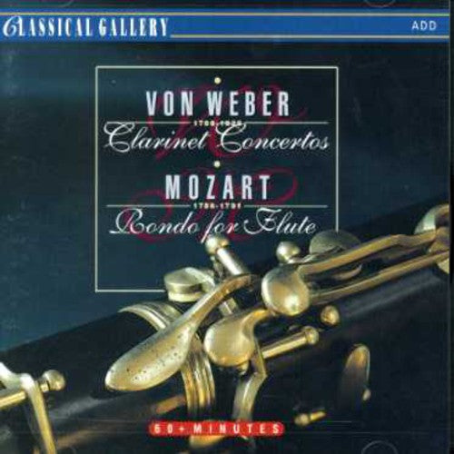 Von Weber/ Lulacik/ Bratislava Sym Orch/ Lenard - Weber: Clar Cto / Mozart: Rondo for Flute