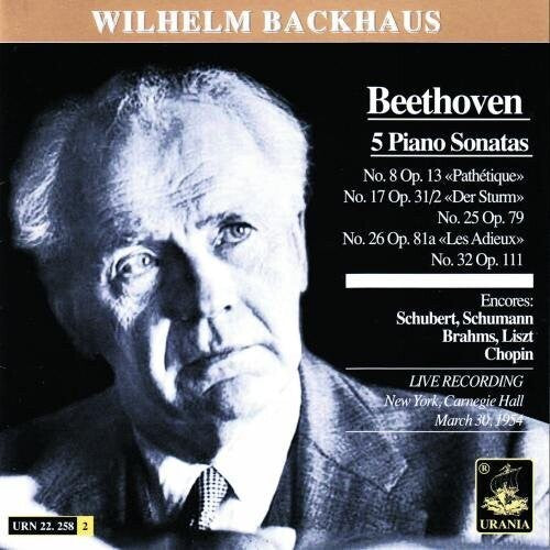 Beethoven/ Backhaus - 5 Piano Sonatas