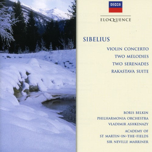 Sibelius/ Belkin/ Philharmonia Orch/ Ashkenazy - Sibelius: VLN Cto / 2 Melodies for VLN & Orch