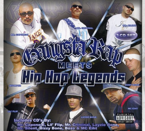 Gangsta Rap Meets Hip-Hop Legends/ Various - Gangsta Rap Meets Hip-Hop Legends