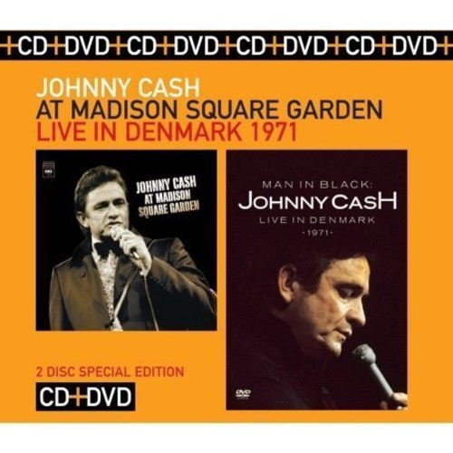 Johnny Cash - At Madison Square Garden / Man In Black: Live In Denmark 1971[Includes Bonus PAL/0 DVD]