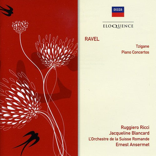 Ravel/ Blancard/ Ricci/ Osr/ Ansermet - Ravel: Tzigane / Pno Ctos No 1 & 2