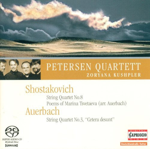 Auerbach/ Petersen Quartet/ Kushpler - String Quartet 8 / 6 Verses