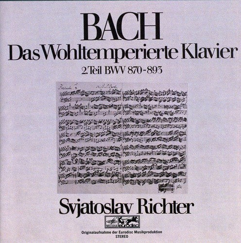 Bach J.S./ Sviatoslav Richter - Bach J.S: Das Wohltemperierte Klavier 2