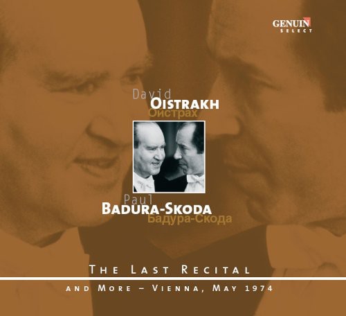 Mozart/ Schubert/ Beethoven/ Oistrakh - Last Recital with Paul Badura-Skoda