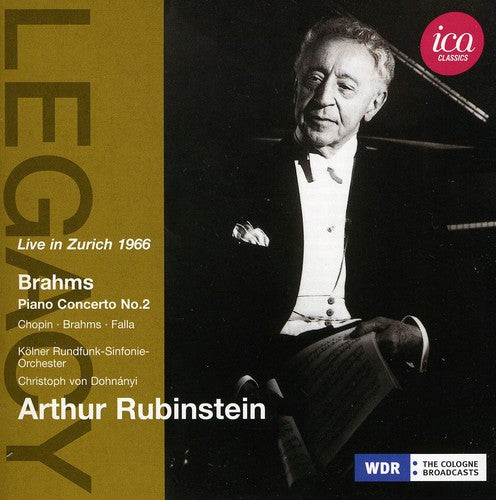 Artur Rubinstein - Brahms Piano Concerto No. 2