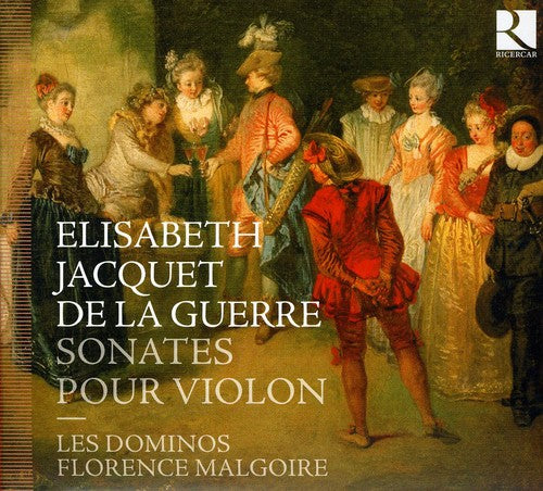 Jacquet De La Guerre/ Dominos/ Malgoire - Sonatas for Violin and Basso Continuo