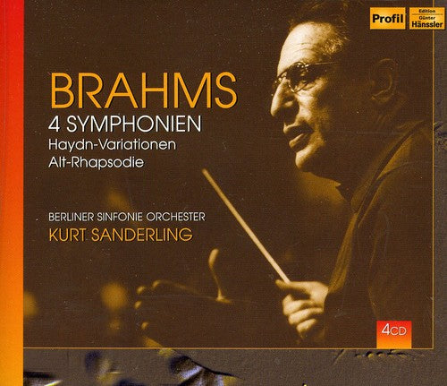 Brahms/ Sanderling/ Markert/ Rcb/ Bsyo - 4 Symphonies