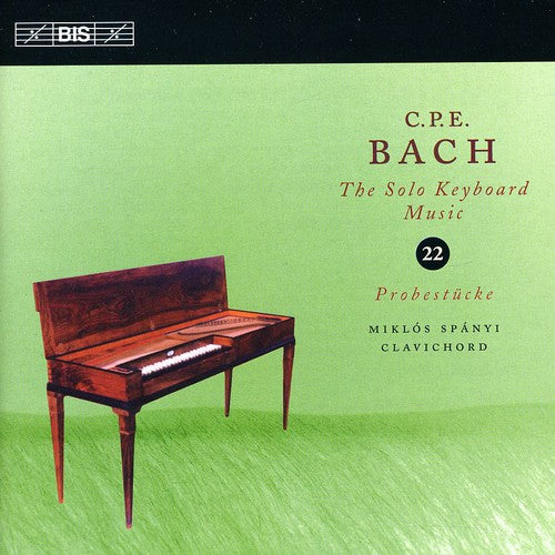 C.P.E. Bach / Spanyl - Solo Keyboard Music 22