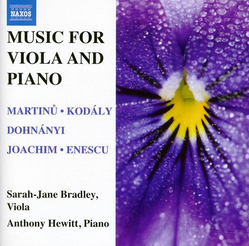 Martinu/ Kodaly/ Bradley/ Hewitt - Music for Viola & Piano