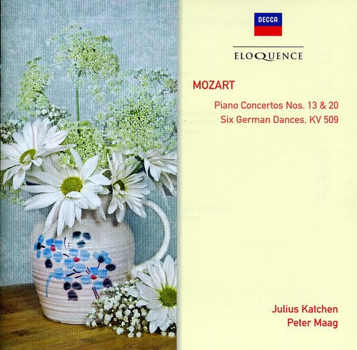 Mozart/ Julius Katchen / Peter Maag - Mozart: Pno Ctos Nos 13 & 20 / Six German Dances