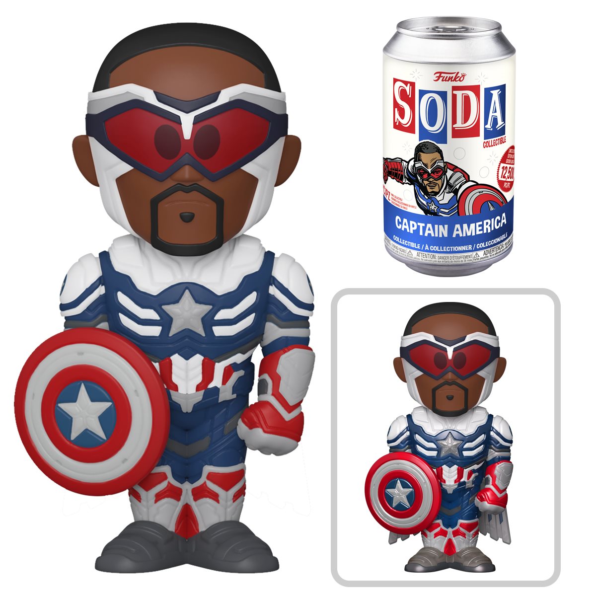 Funko Soda: The Falcon and the Winter Soldier - Captain Falcon (w/chase)