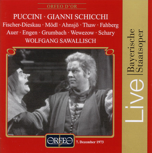 Puccini/ Fischer-Dieskaus/ Modl/ Sawallisch - Gianni Schicchi