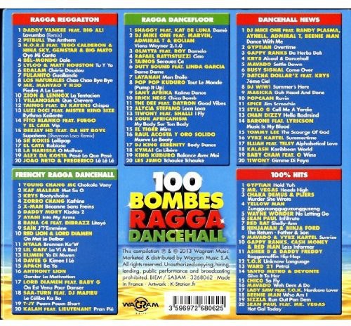 100 Ragga Dancehall Bombs - 100 Ragga Dancehall Bombs