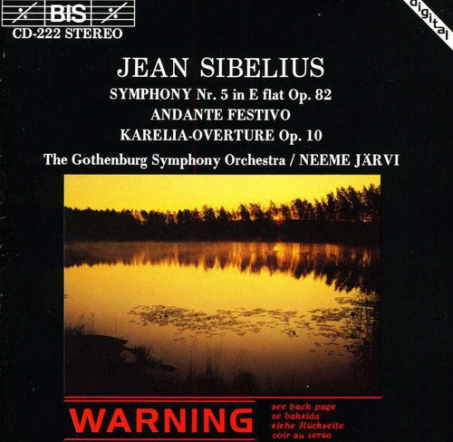 Sibelius/ Jarvi/ Gothenburg So - Symphony 5 / Andante Festivo