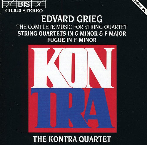 Grieg/ Kontra Quartet - Complete Music from String Quartet