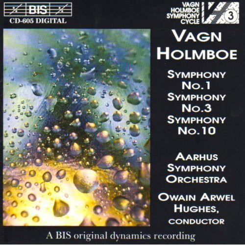 Holmboe/ Hughes/ Aarhus Symphony Orchesta - Symphony 1 for Chamber Orchestra