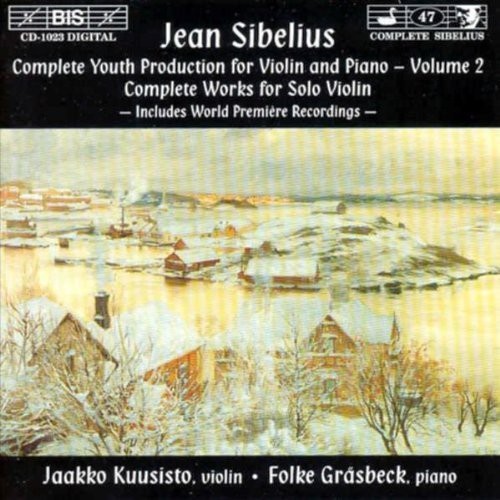 Sibelius/ Kuusisto/ Grasbeck - Complete Youth Production for Violin & Piano 2