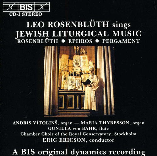 Rosenbluth/ Ephros/ Ericson/ Stockholm Conserva - Comtemporary Jewish Liturgical Music