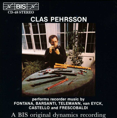 Pehrsson/ Theorbo/ Ericson/ Ohrwall - Sonatas By Fontana Barsanti / Telemann / Eyck