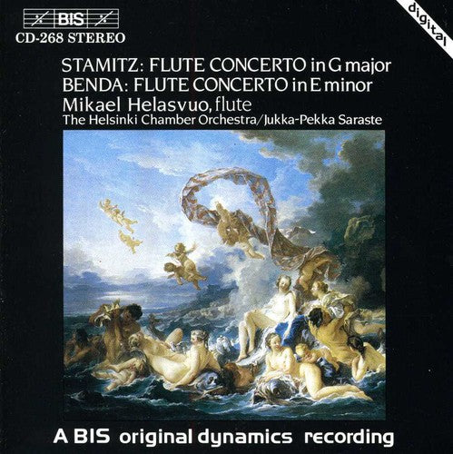 Benda/ Saraste/ Mikael Hensinki Chamber Orch - Flute Concerto in G