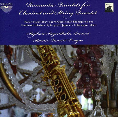 Siegenthaler/ Stamic Quartet Prague - Romantic Quintets for Clarinet & String Quartet