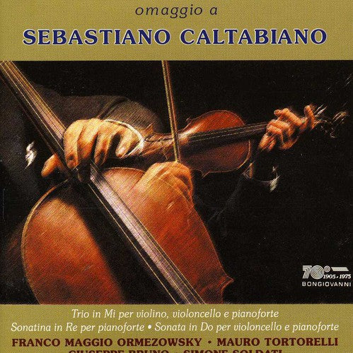 Caltabiano/ Soldati/ Ormezowsku/ Tortorelli - Piano Sonata in D / Sta for Cello & Piano