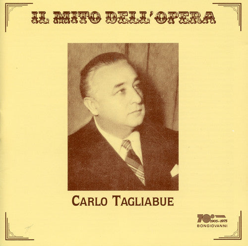 Carlo Tagliabue - La Boheme / Mistica / la Gondola Nera / Aida