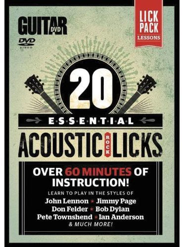 Guitar World: 20 Essential Acoustic Rock Licks