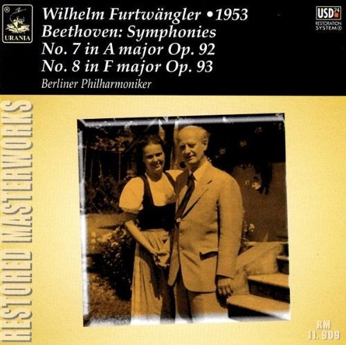 Beethoven/ Berliner Philharmoniker/ Furtwangler - Symphonies 7-8