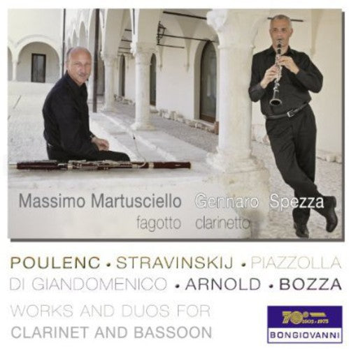 Poulenc/ Martusciello/ Spezza - Works & Duos for Clarinet & Bassoon