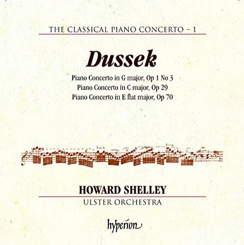 Dussek/ Shelley/ Ulster Orchestra - Classical Pno Con 1