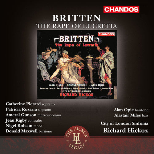 Britten/ Pierard/ Rozario/ Gunson/ Rigby - Rape of Lucretia