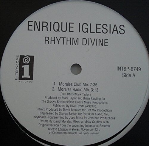 Enrique Iglesias - Rhythm Divine