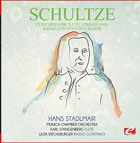 Schultze - Concerto for Flute Strings Basso Continuo G Major