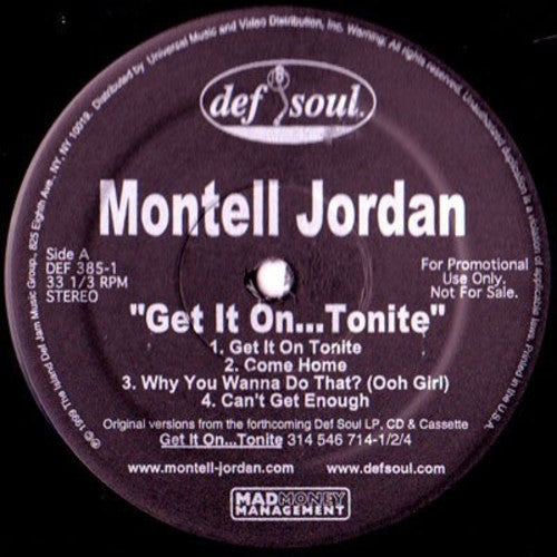 Montell Jordan - Get It on Tonite