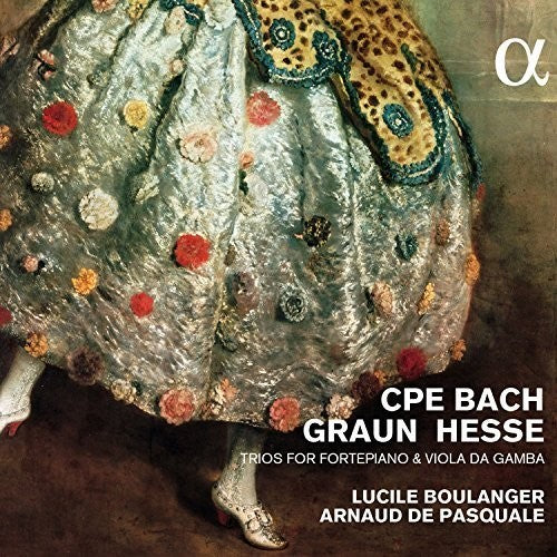 C.P.E. Bach / Lucile Boulanger / Arnau Pasquale - Trios for Fortepiano & Viola Da Gamba