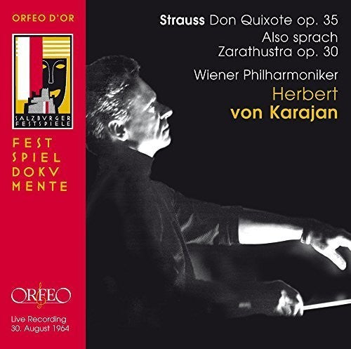 Strauss/ Streng/ Vienna Philharmonic/ Von Karaj - Don Quixote Op. 35 - Also Sprach Zarathustra Op. 3