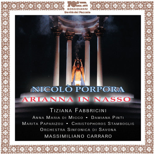 Porpora/ Fabbricini/ Orch Sinfonica Di Savona - Porpora: Arianna in Nasso