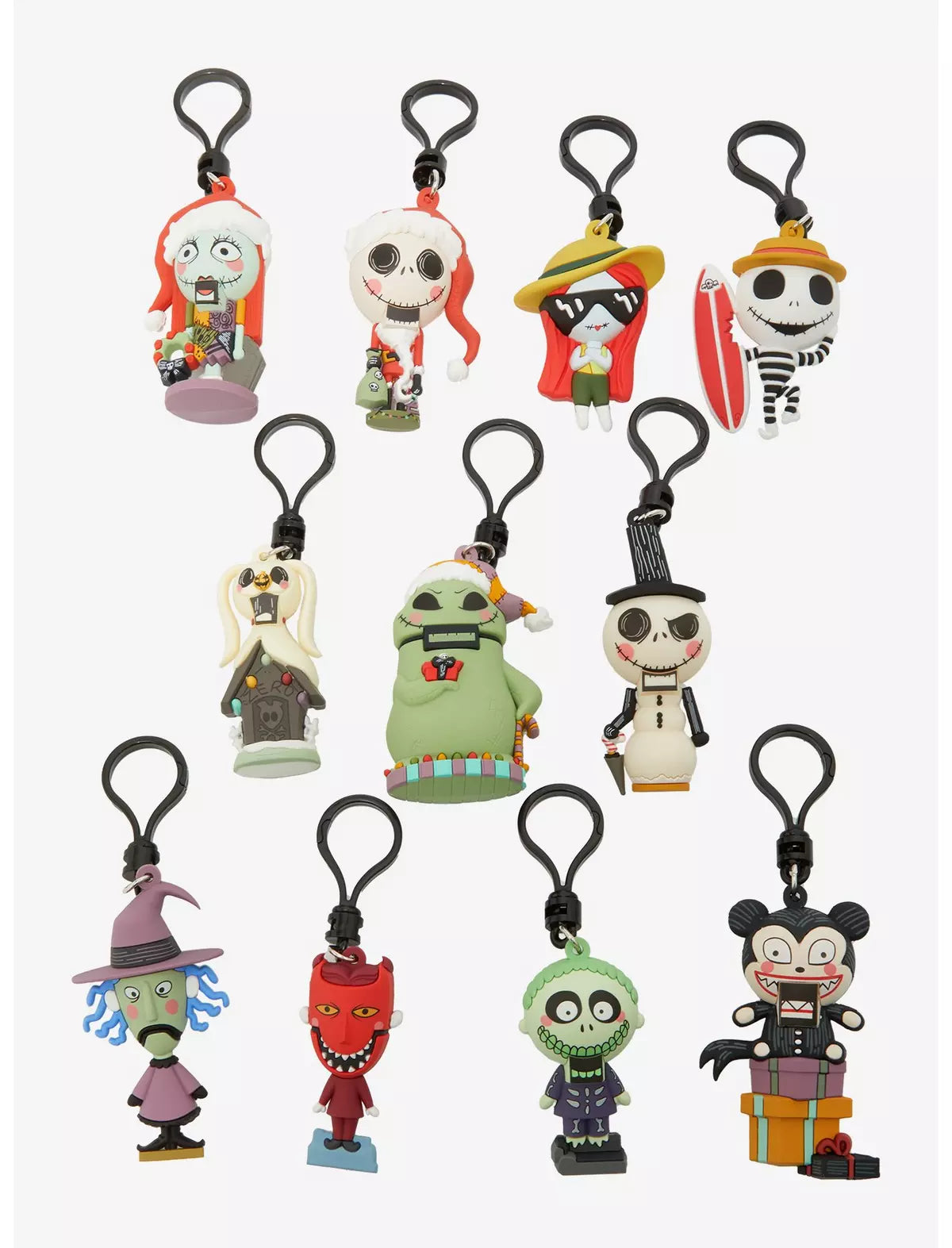 The Nightmare Before Christmas Series 9 3D Foam Bag Clip (Random)