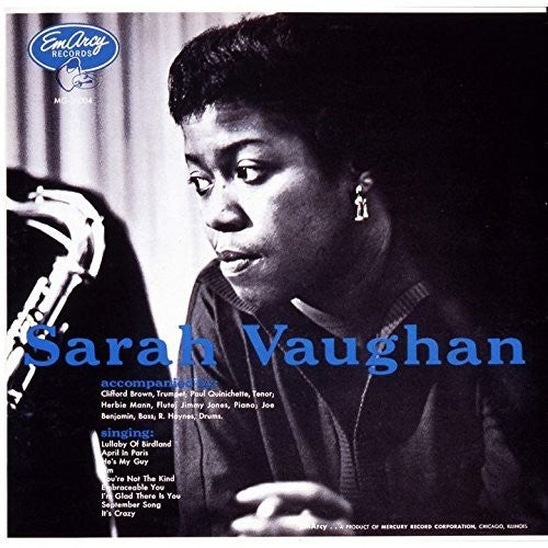 Sarah Vaughan - With Clifford Brown