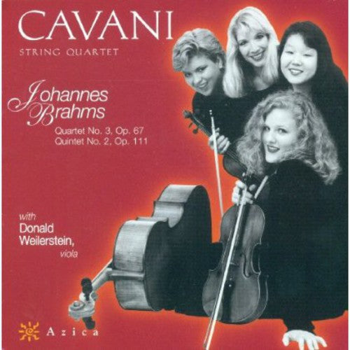 Brahms/ Cavani Quartet - Quartet 3 / Quintet 2