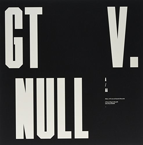 Null/ Gt - Live At Seasick Records