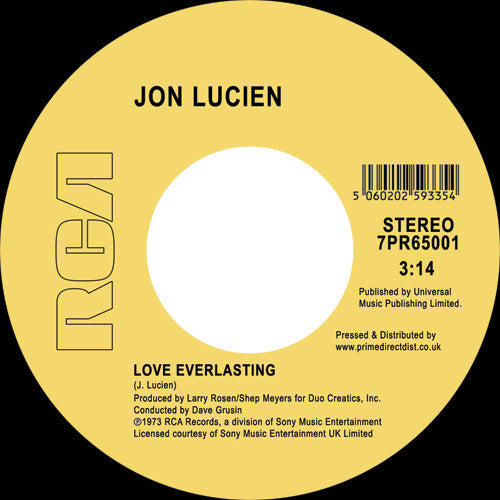 Jon Lucien - Lady Love / Love Everlasting