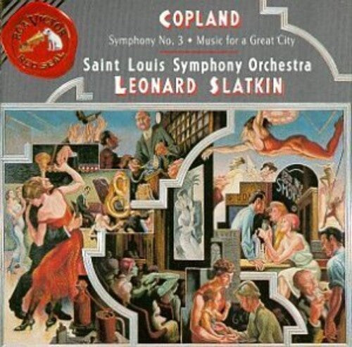 Copland/ st Louis Sym Orch/ Slatkin - Copland Sym No 3