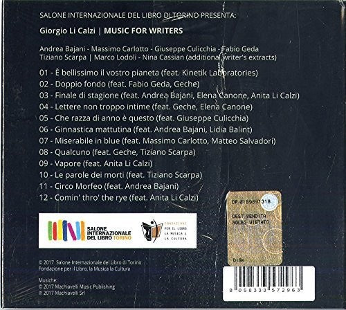 Giorgio Calzi - Music For Writers