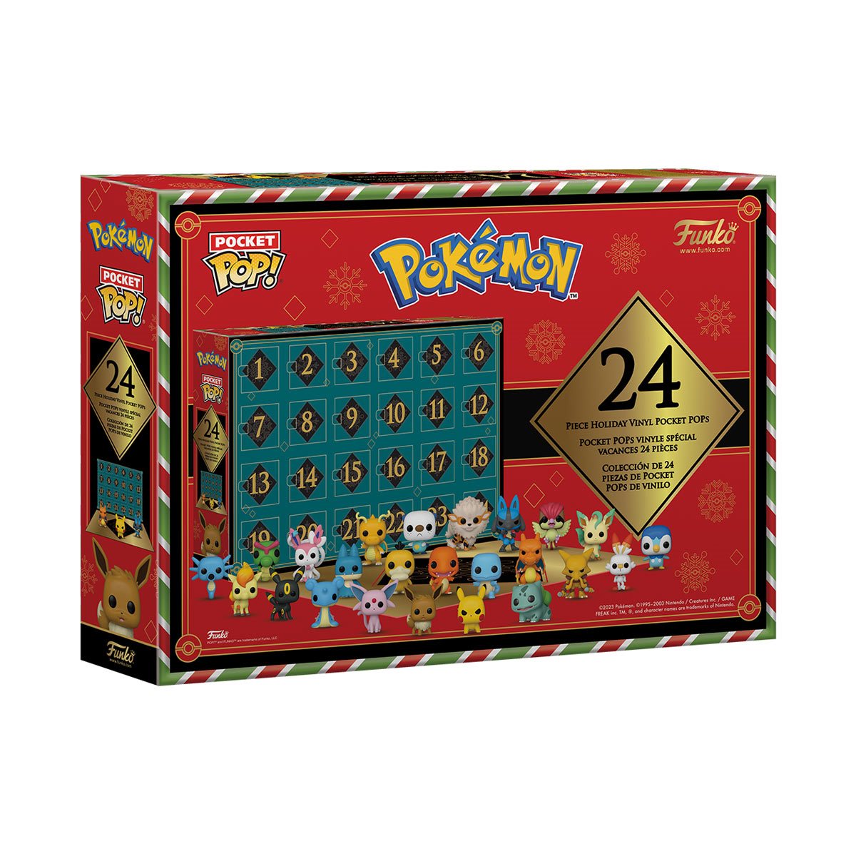 Funko Holiday Advent Calendar: Pokemon 2023 (24 figures included) – FYE