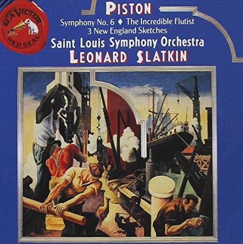 Piston/ st Louis Sym Orch/ Slatkin - Sym No 6